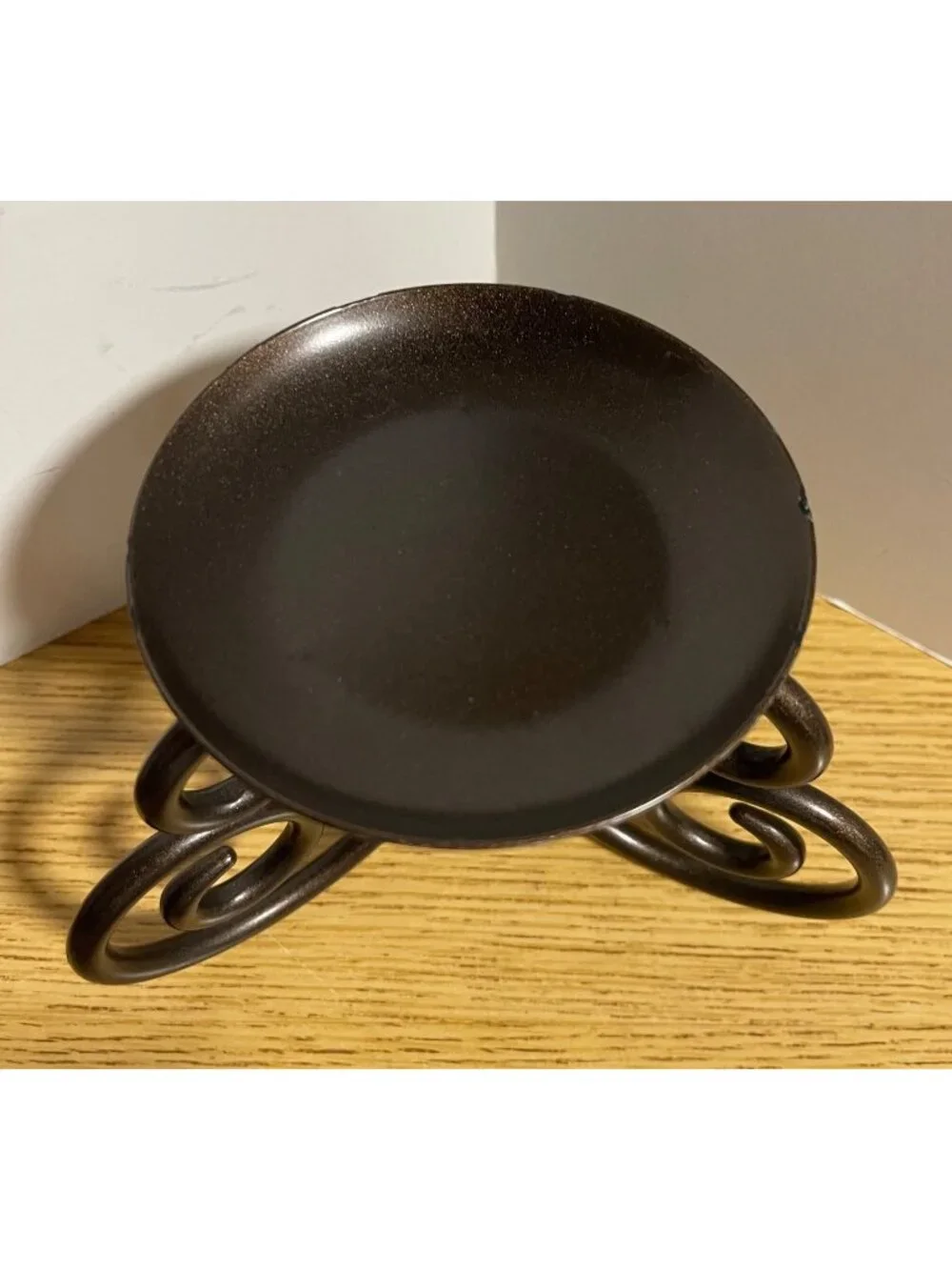 PartyLite Wrought Iron Viking Pillar Candle Holder